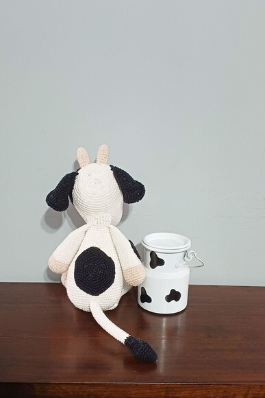 Vaca em Amigurumi