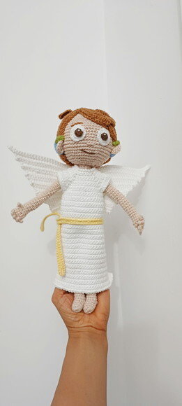 Anjo Personalizado com Aparelho Auditivo