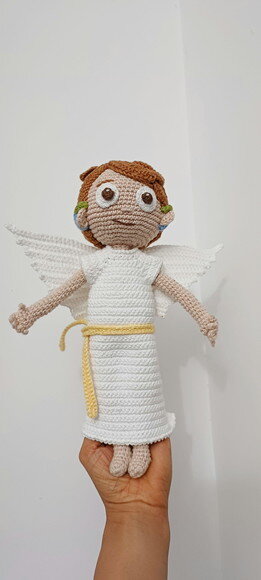 Anjo Personalizado com Aparelho Auditivo