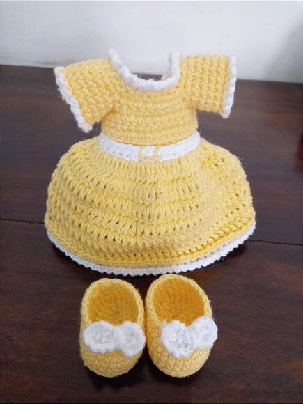Boneca amigurumi personalizada