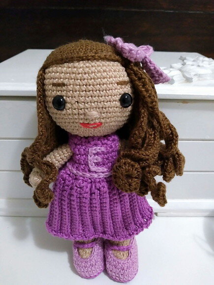 Boneca Amigurumi Personalizada