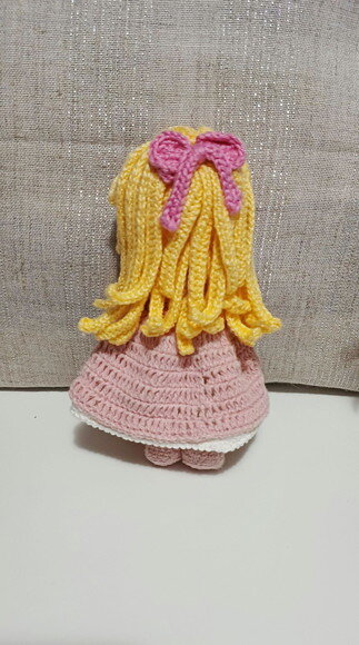 Boneca Barbie em Amigurumi