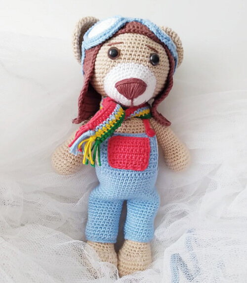 Boneco aviador
