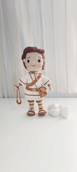 Boneco Personalizado Davi, da História Bíblica