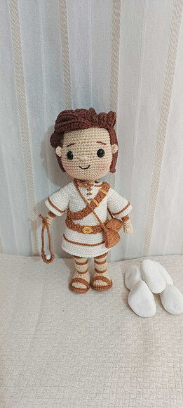 Boneco Personalizado Davi, da História Bíblica