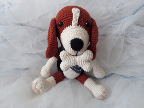Cachorrinho amigurumi