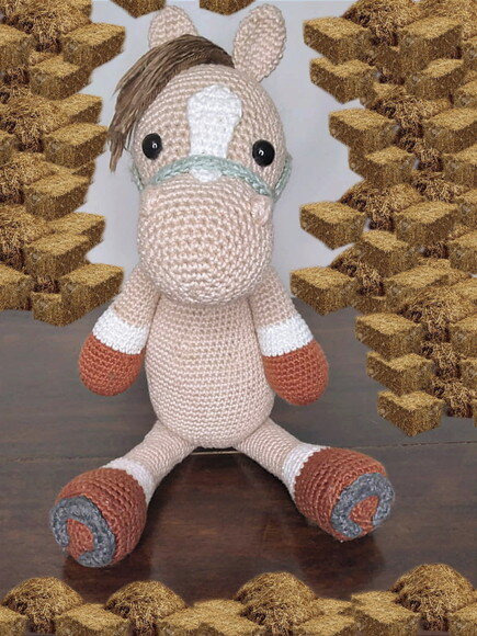 Cavalo amigurumi