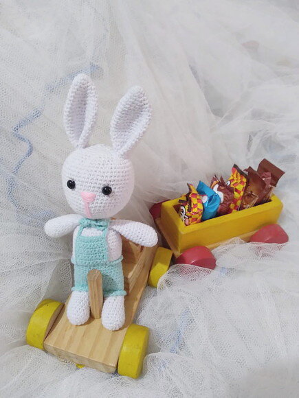 Coelho amigurumi