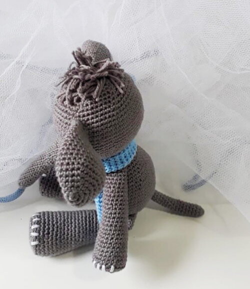 Elefante amigurumi