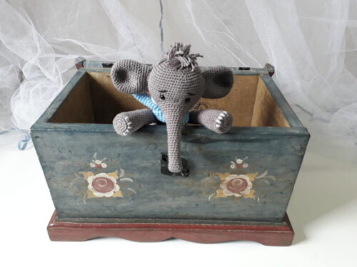 Elefante amigurumi