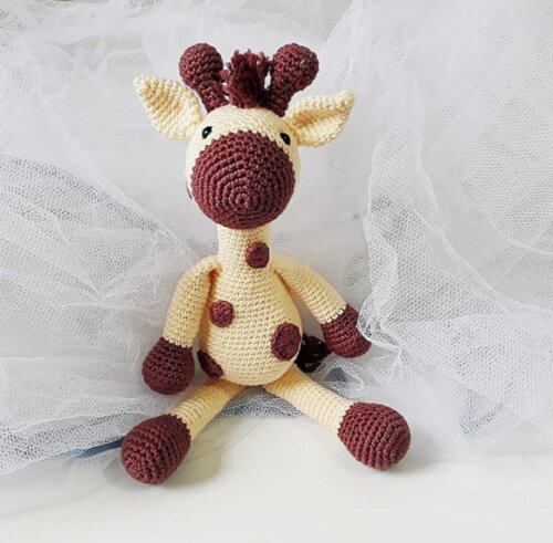 Girafa amigurumi