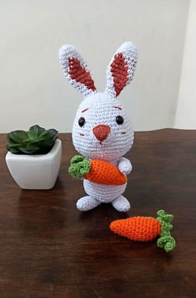 Kit Coelhinho amigurumi