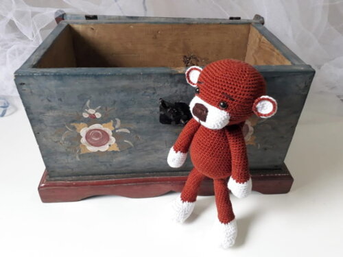 Macaco amigurumi
