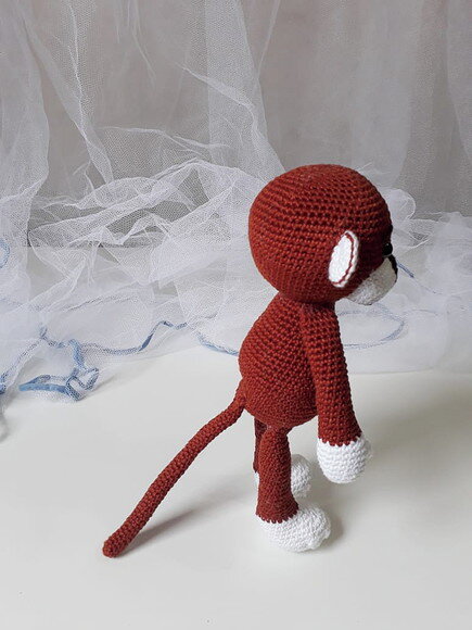 Macaco amigurumi