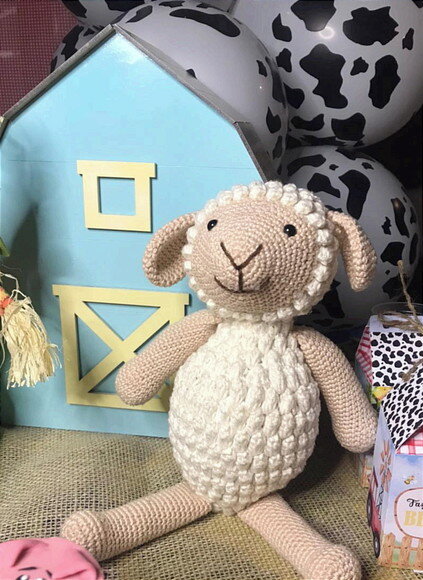 Ovelha amigurumi