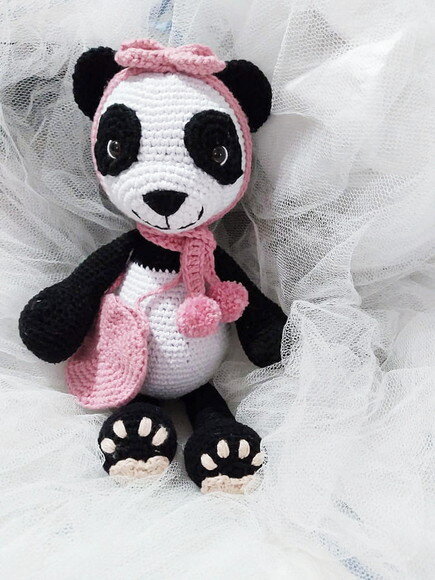 Panda amigurumi