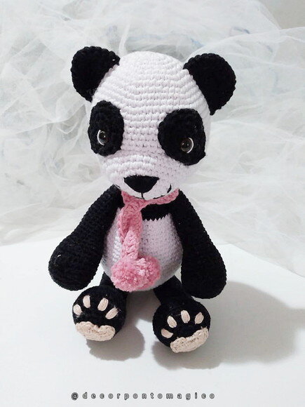 Panda amigurumi