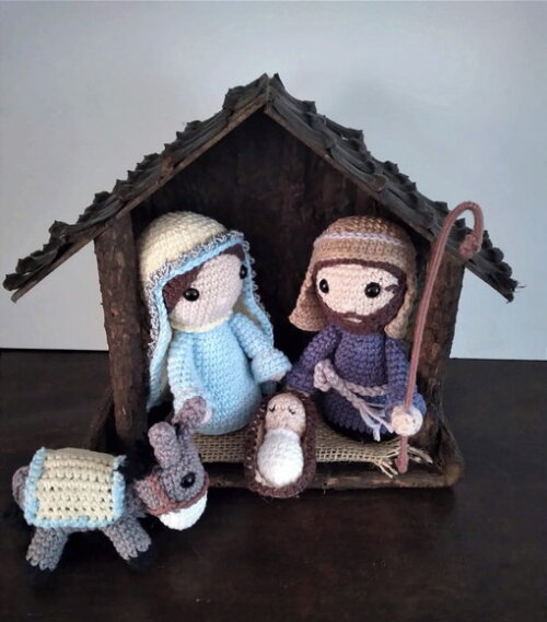 Presépio Amigurumi Personalizado