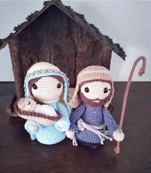 Presépio Amigurumi Personalizado