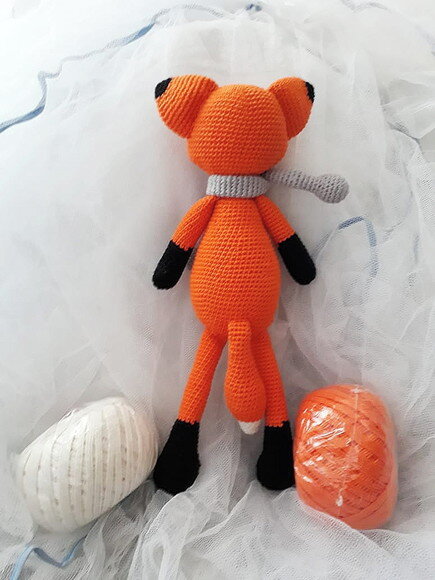 Raposa amigurumi