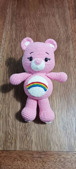 Ursinha Animadinha em Amigurumi
