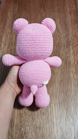 Ursinha Animadinha em Amigurumi
