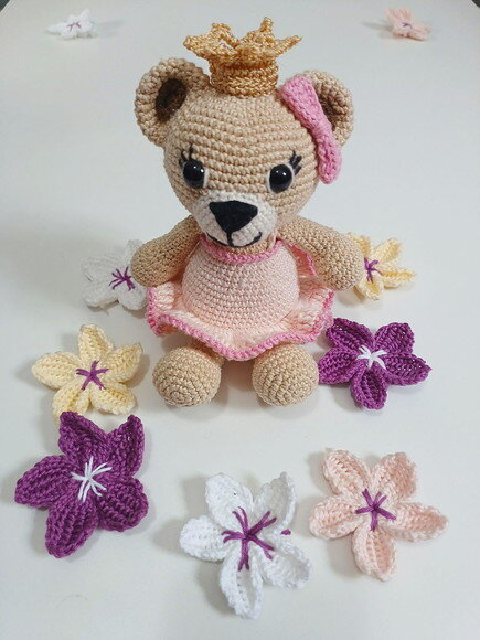 Ursinha em Amigurumi