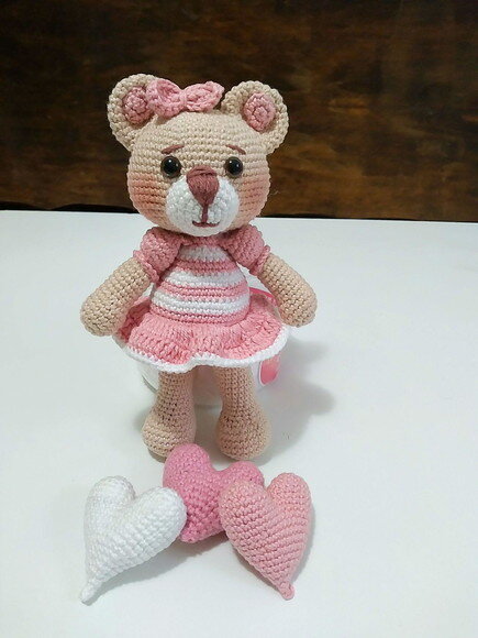 Ursinha Em Amigurumi