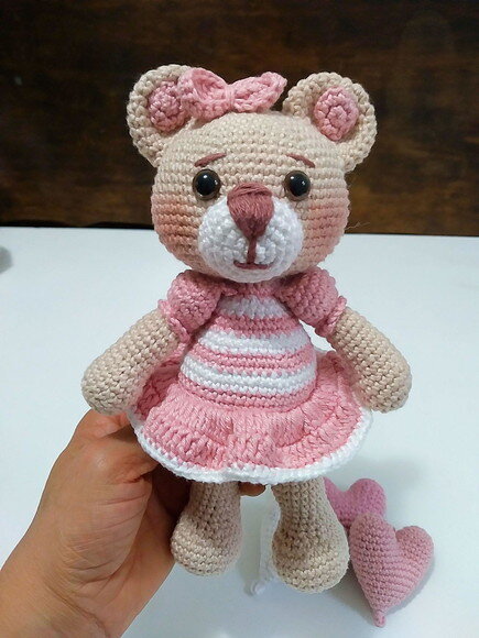 Ursinha Em Amigurumi