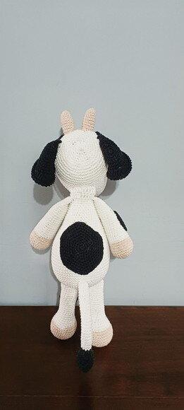 Vaca em Amigurumi