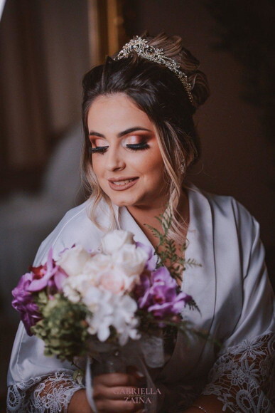 Coroa Dourada Noiva Ou Debutante