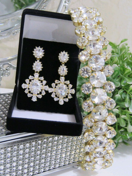 Porta coque dourado