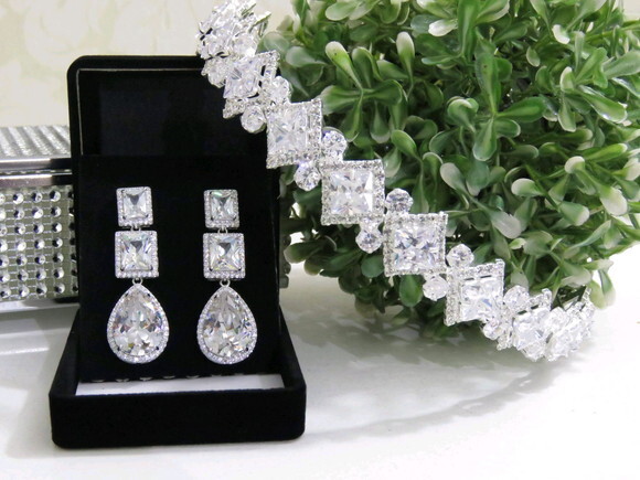 Tiara de Zircônias Acessórios para Noiva