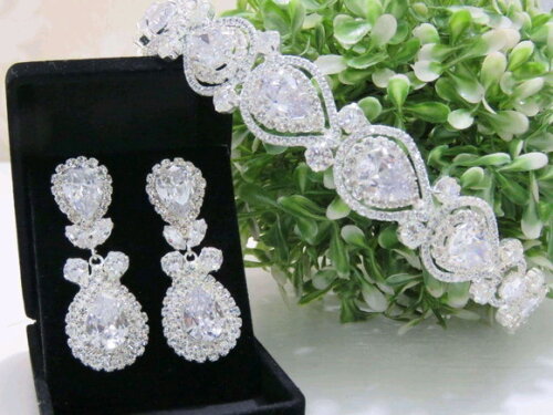 Tiara de zircônia grinalda para noiva