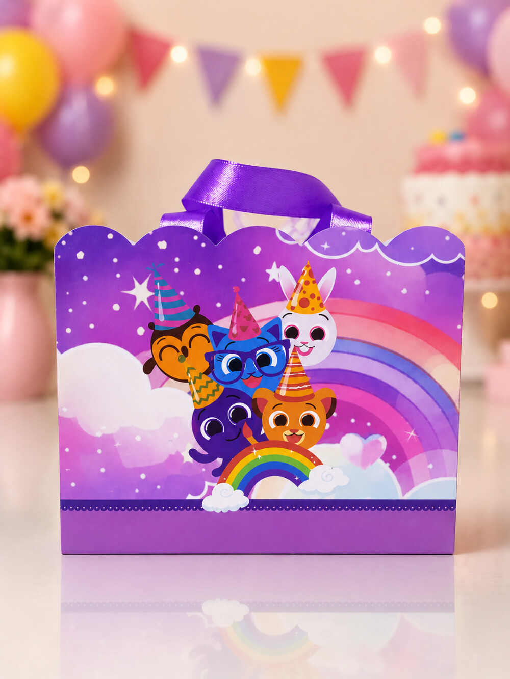 Kit 10 Sacolinhas Personalizadas Lembrancinhas Aniversário Bolof