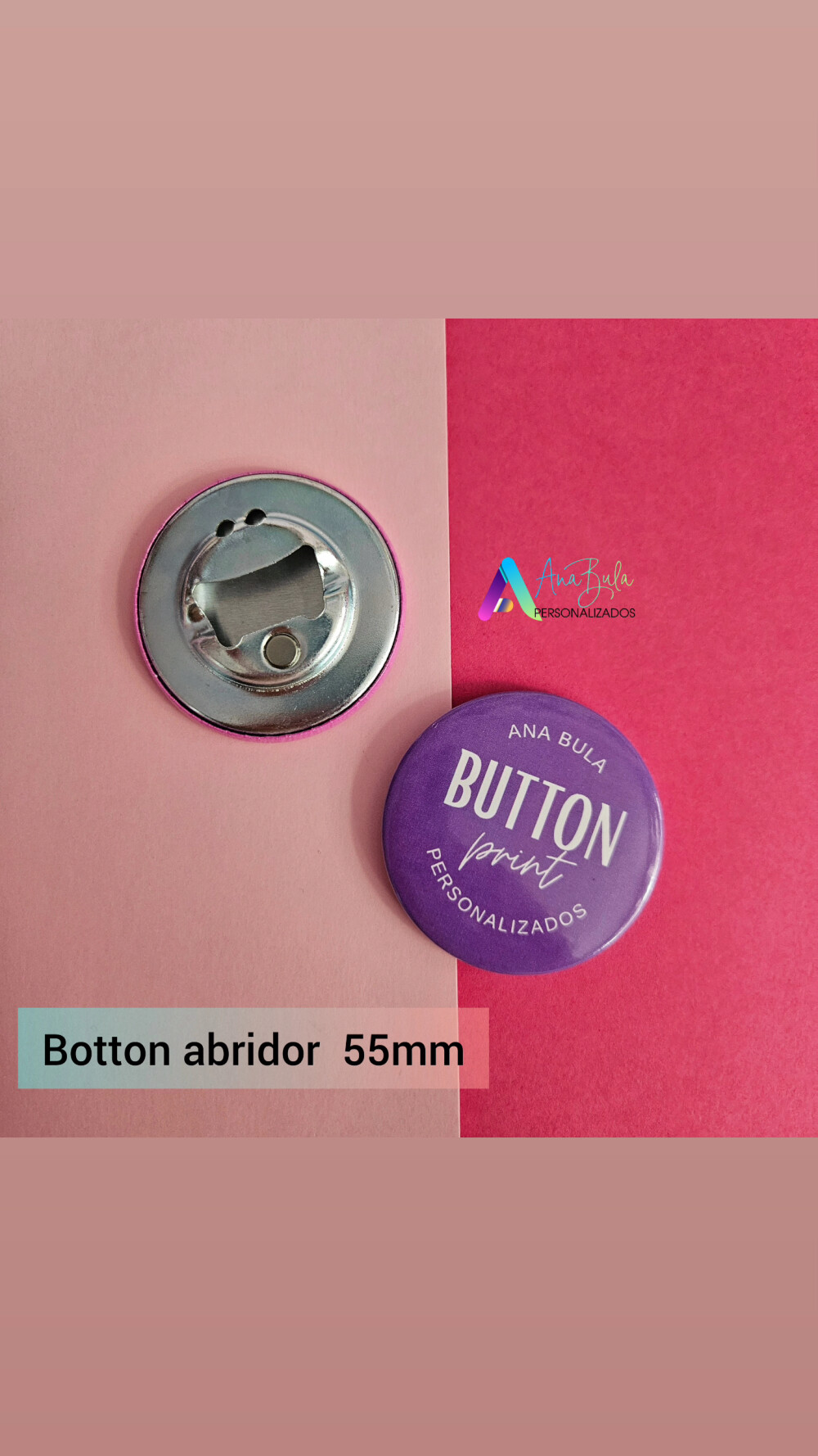 Abridor de garrafa 5,5cm - 10un