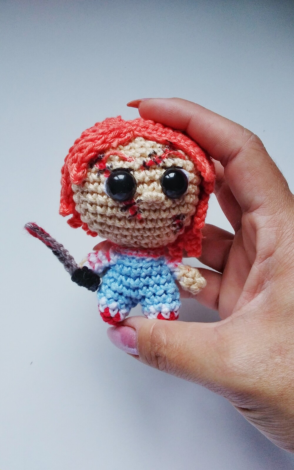 Kit amigurumi personagens de terror