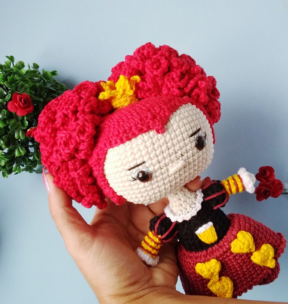 Kit Alice no país das maravilhas de amigurumi