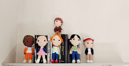 Kit Stranger Things em amigurumi
