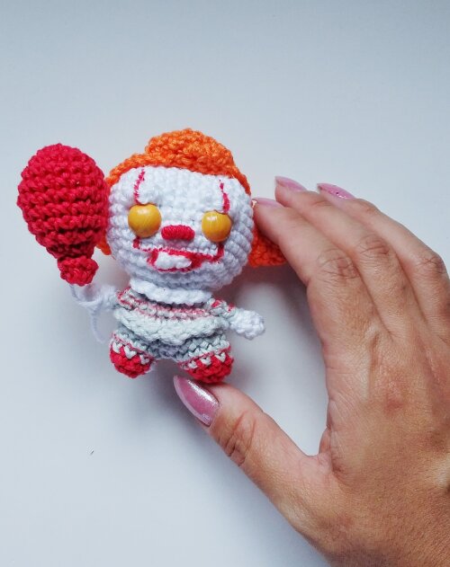 Kit amigurumi personagens de terror