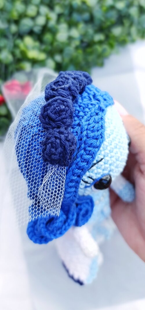 Amigurumi Noiva cadáver
