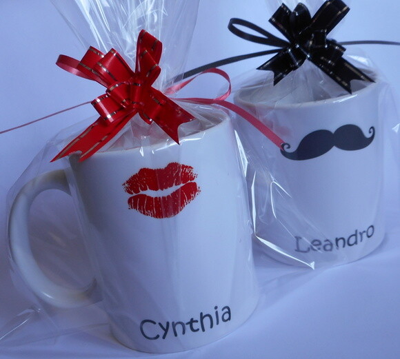 Embalagem Caneca ou Copo Long Drink + Laço Mágico - 30 Unid.