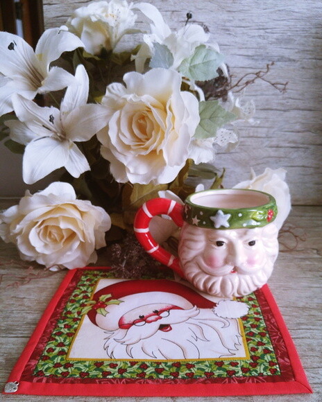 Mug Rug Tapete de Caneca Natal