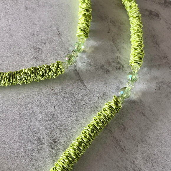 Óculos Cordão Corda Corrente Verde Claro Salva Cordinha - 64