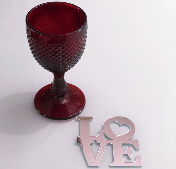 Porta Copo - Coaster Love - 4 Unid.
