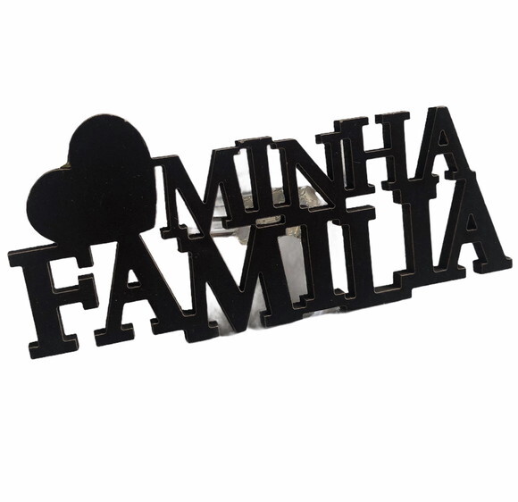 Porta Guardanapo Amo Minha Família - 4 Unid.