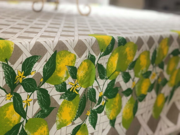 Toalha de Mesa Limão Siciliano - Retangular