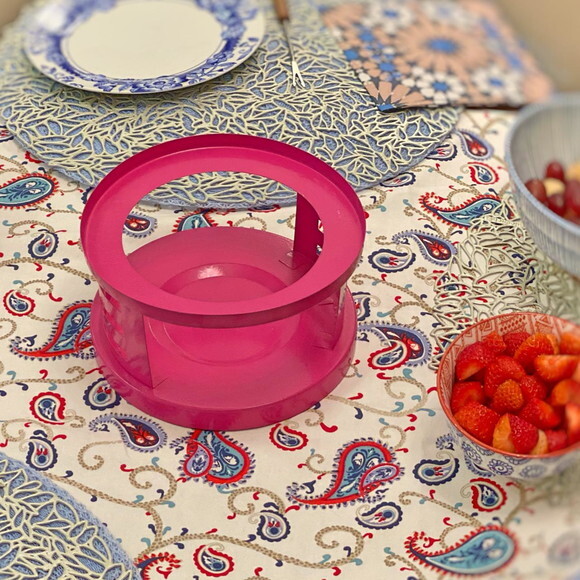 Trilho / Caminho Mesa Easy Clean Floral Fantasy *valor Par*