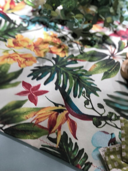 Trilho Mesa Impermeável Floresta Tropical - Caminho Mesa Par