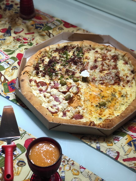 Trilho Mesa Tricoline Itália Pizza